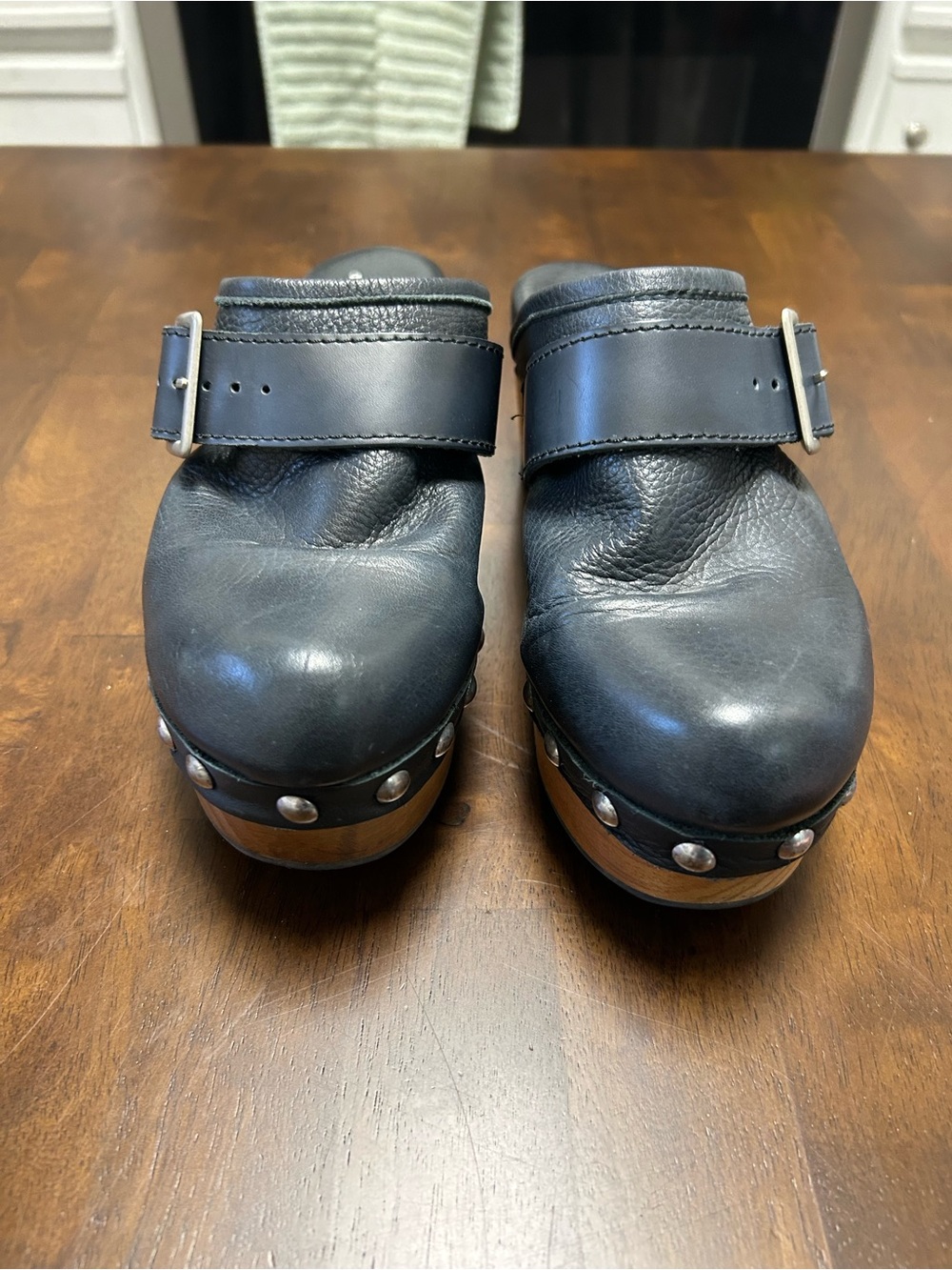Free People Culver City Clogs in Black US 8 or EU 38 - Picture 8 of 12